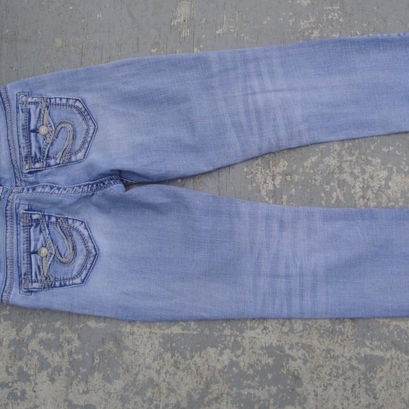 Silver Jeans Co. Aiko Mid Capri Super Stretch W26/L22 - Picture 10 of 10